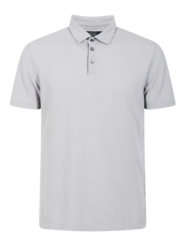 ZANONE: Poloshirts - Poloshirt - Grau