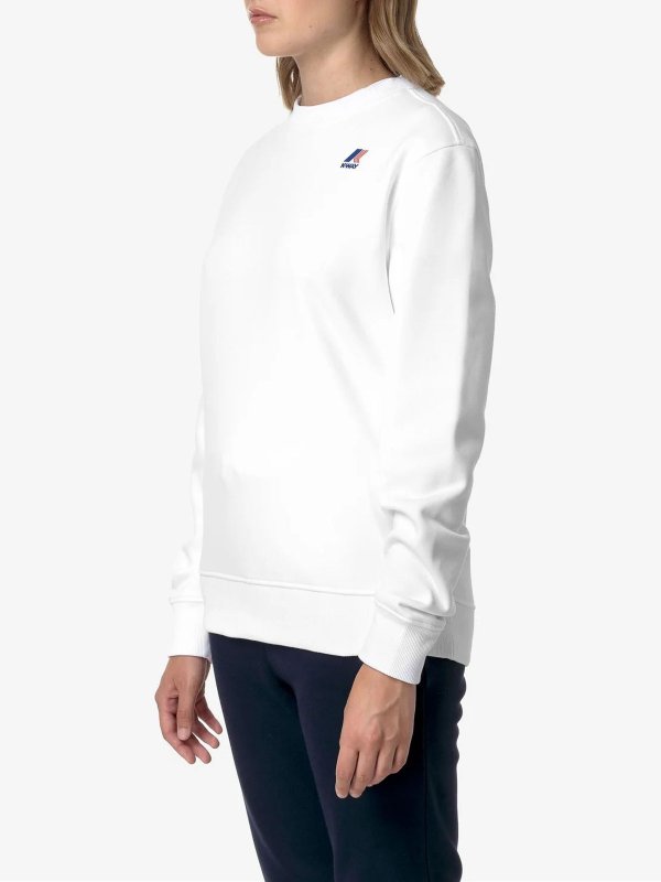 Suéter Con Escote Barco - Blanco Replica 
online: K-WAY