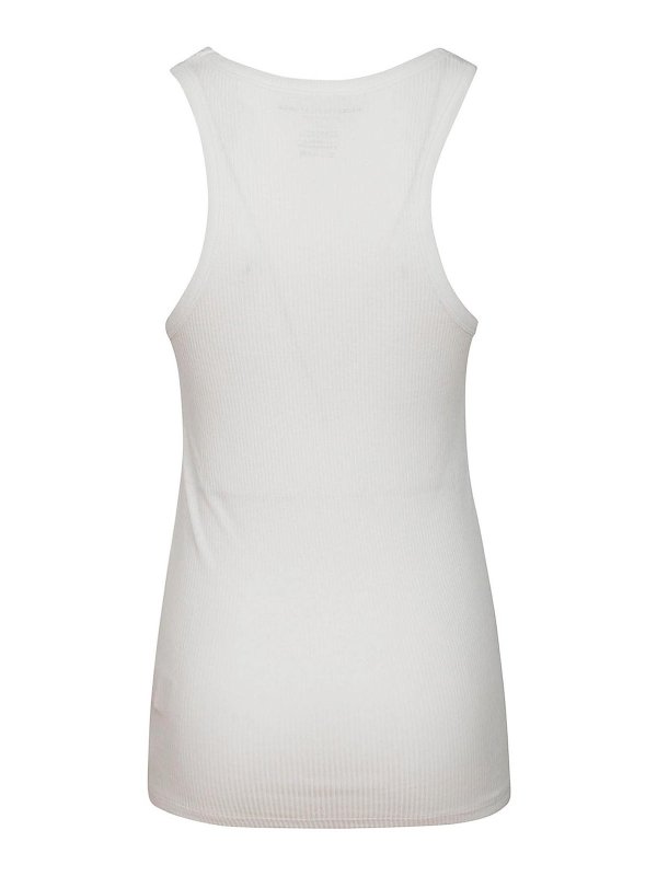 Majestic Filatures: Tops y camisetas sin mangas online - Top - Blanco