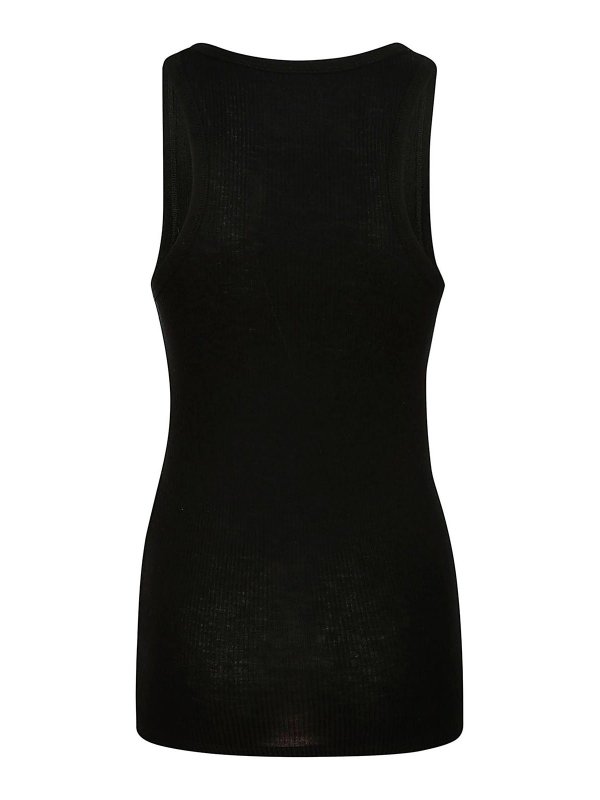 Majestic Filatures: Tops y camisetas sin mangas online - Top - Negro