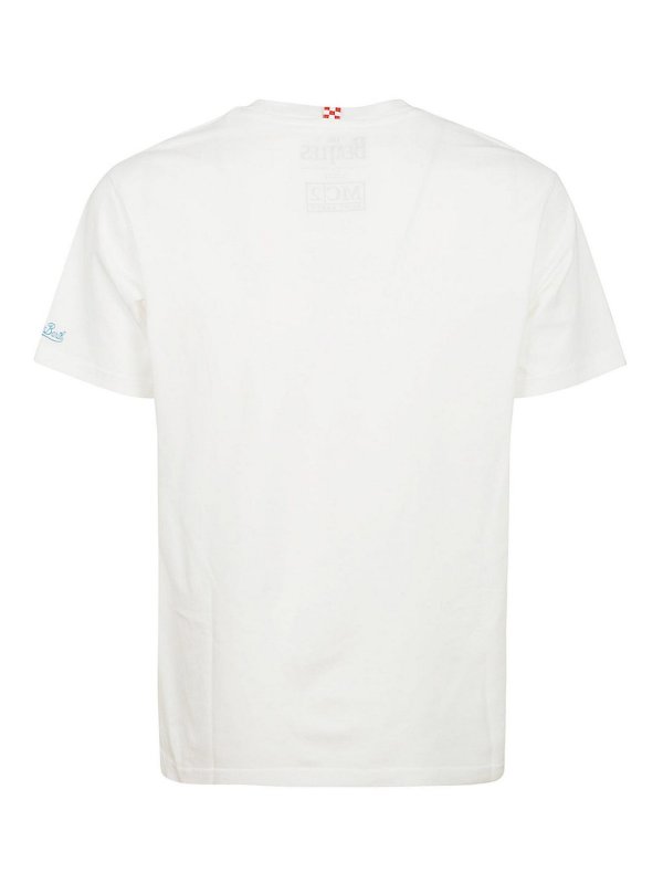 MC2 SAINT BARTH: T-shirts online - T-Shirt - Weiß