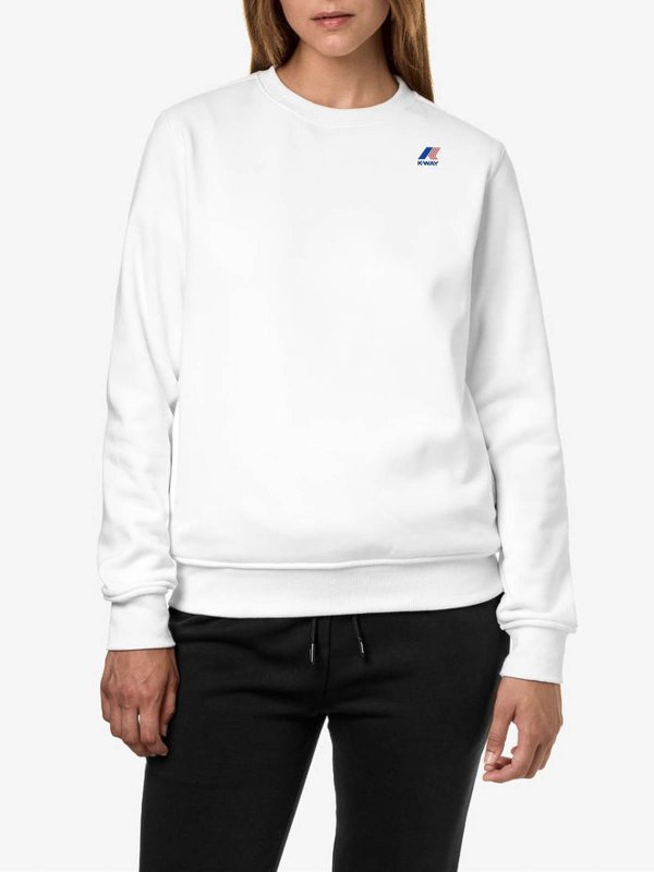 The Best Shops K-WAY: Sudaderas y suéteres - Sudadera - Blanco