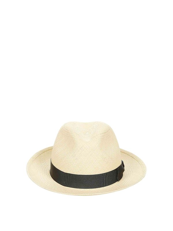 BORSALINO: 帽子＆キャッブ - 帽子 - 白