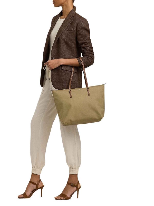 The Best Shops LAUREN RALPH LAUREN: トートバッグ - ブラウン