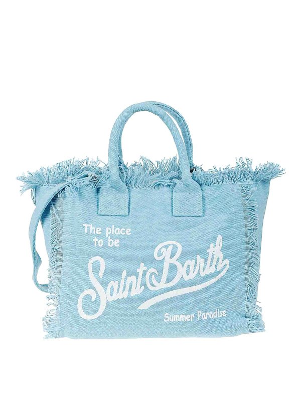 MC2 SAINT BARTH: Handtaschen - Shopper - Blau