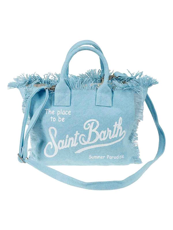 MC2 SAINT BARTH: Handtaschen online - Shopper - Blau