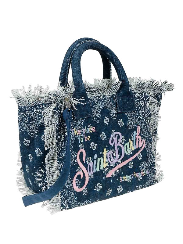 The Best Shops MC2 SAINT BARTH: Handtaschen - Shopper - Blau