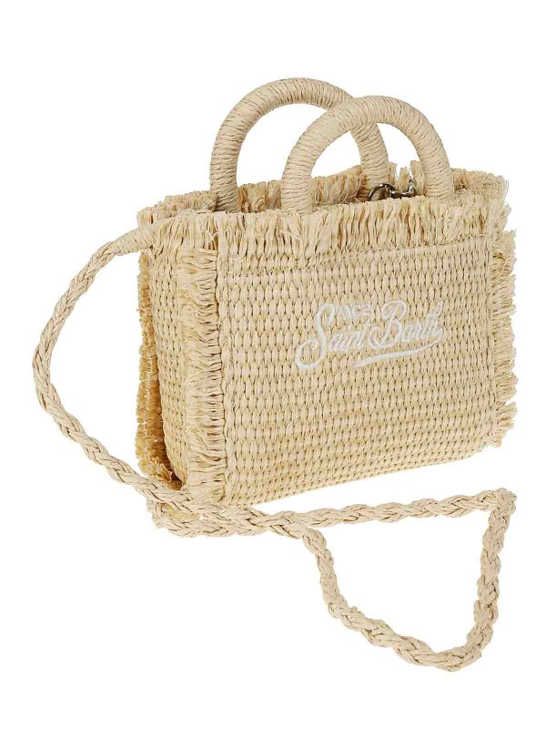 The Best Shops MC2 SAINT BARTH: cross body bags - Vanity Micro Straw bag