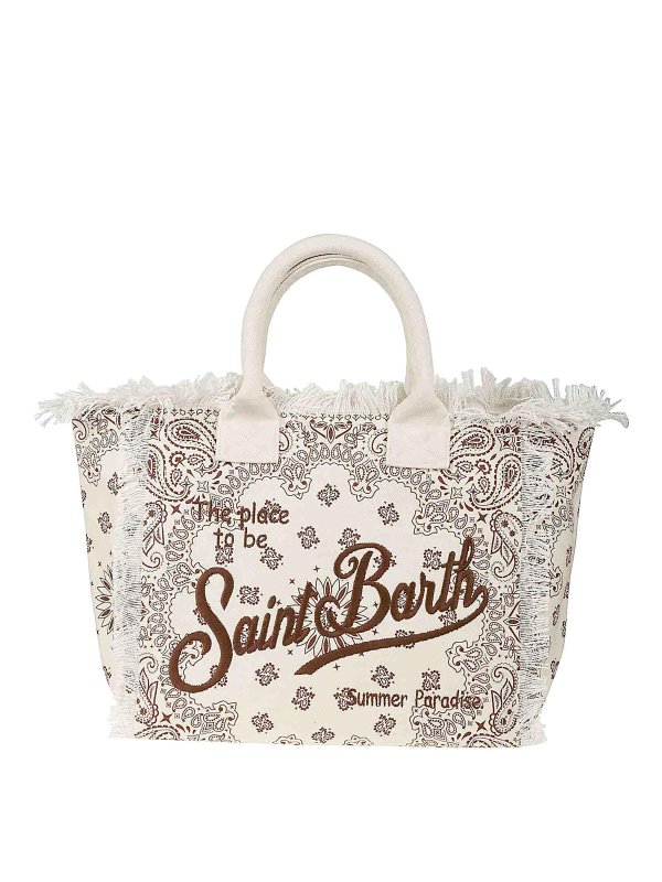 MC2 SAINT BARTH: ショルダーバッグ - ショルダーバッグ - ベージュ