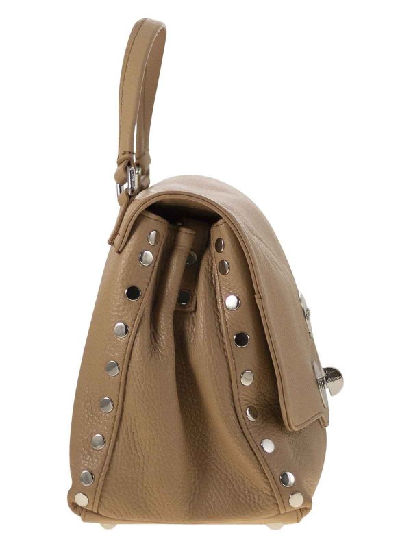 The Best Shops ZANELLATO: totes bags - Daily brown postina cantucci s