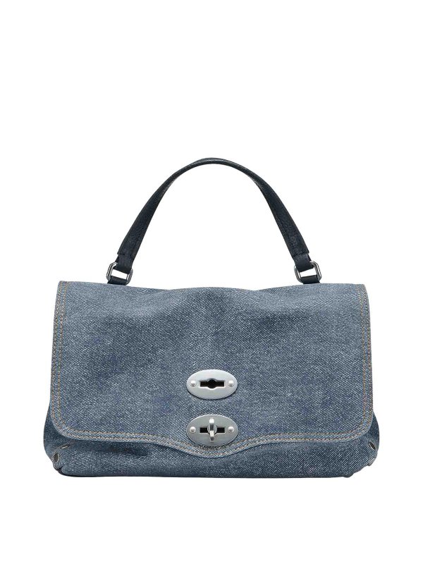 ZANELLATO: トートバッグ - トートバッグ - ブルー