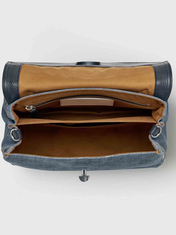 トートバッグ - ブルー shop online: ZANELLATO