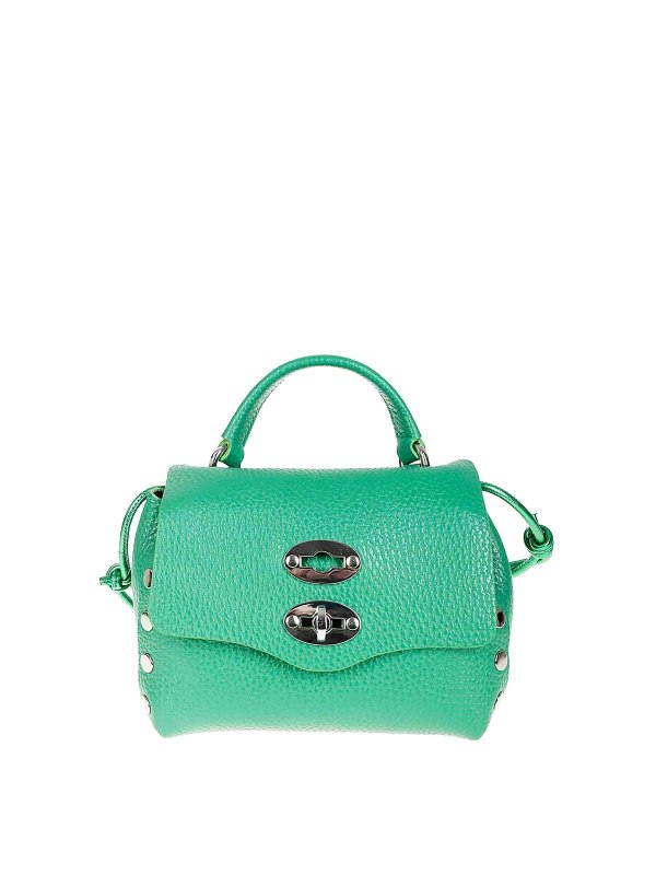 ZANELLATO: Handtaschen - Shopper - Grün