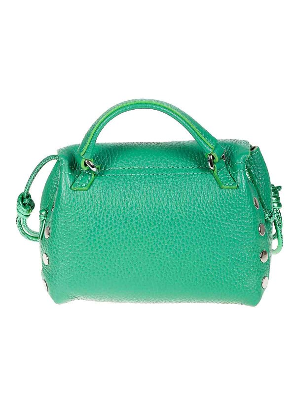 ZANELLATO: Handtaschen online - Shopper - Grün