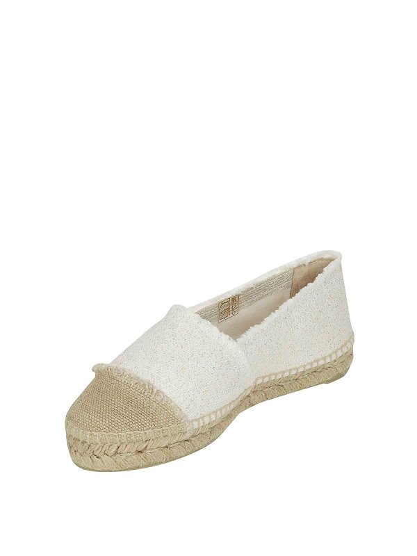 Espadrilles - Weißgold shop online: CASTANER
