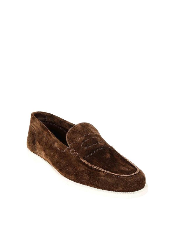 JOHN LOBB: ロファー＆スリッパ online - ローファー - ダークブラウン