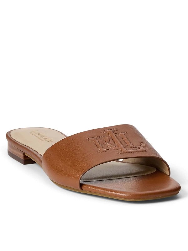 LAUREN RALPH LAUREN: Sandales online - Sandales - Beige