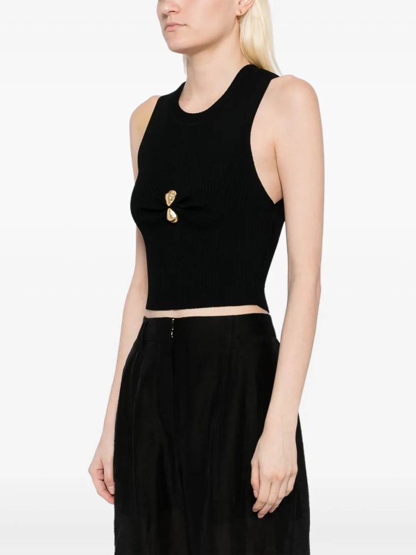 AJE: Tops y camisetas sin mangas online - Top - Negro