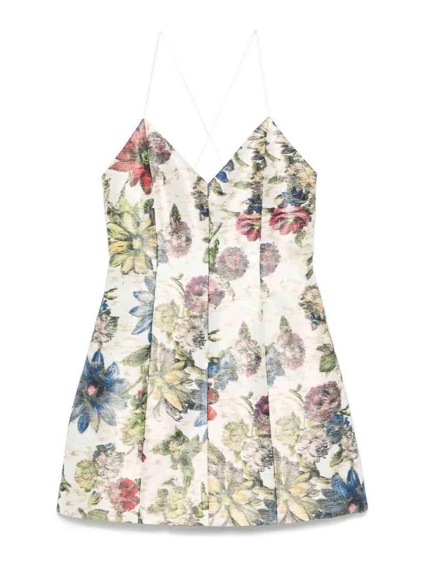 ALICE+OLIVIA: ニーレングスドレス - 膝丈ドレス - 白