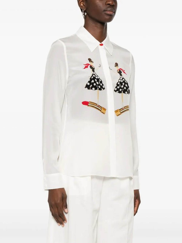 ALICE+OLIVIA: Tops & Tank tops online - Willa Placket Top