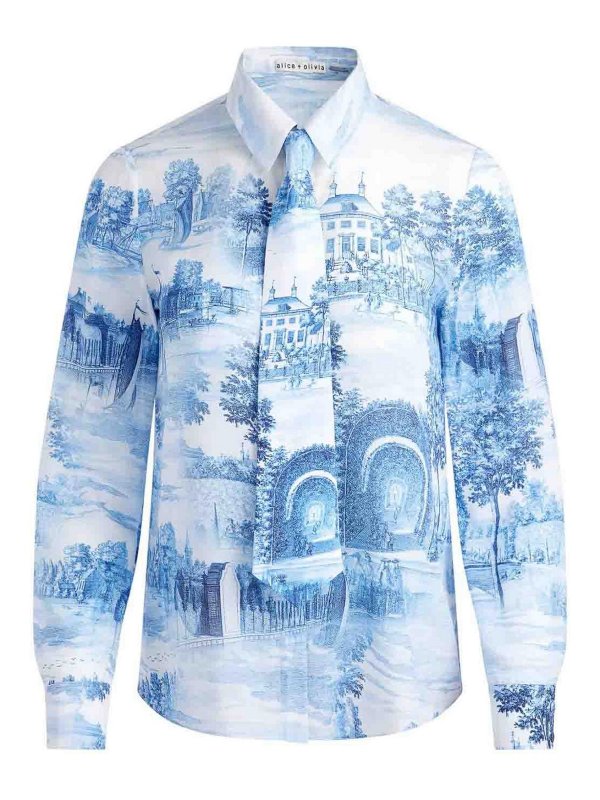 ALICE+OLIVIA: Tops & Tank tops - Willa Placket Top