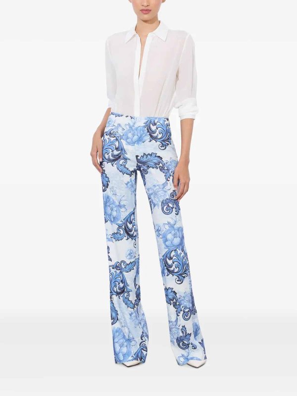 The Best Shops ALICE+OLIVIA: ブーツカットジーンズ - ブーツカットジーンズ - 白