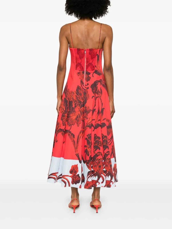 Maxi Robe - Rouge shop online: ALICE+OLIVIA