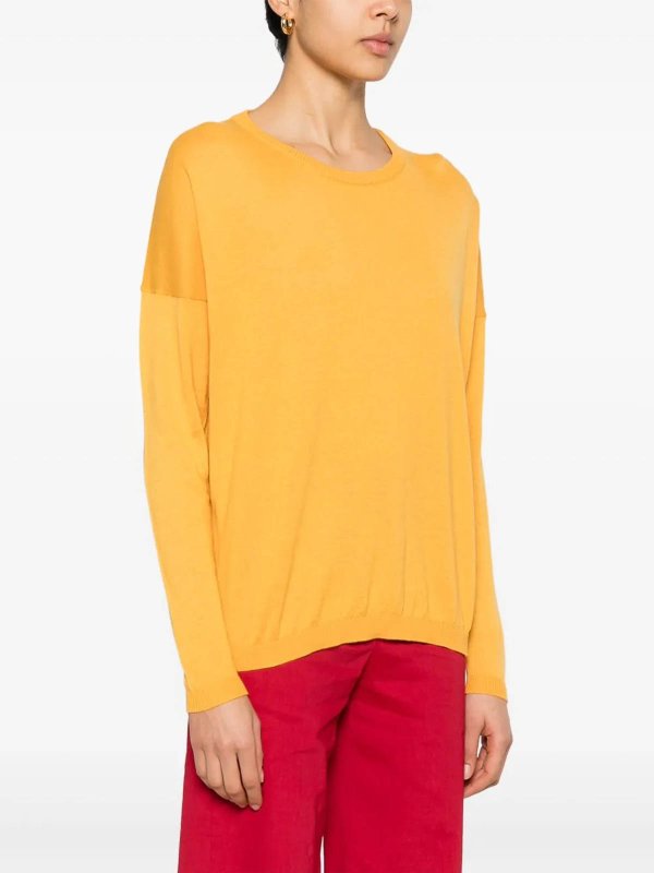 BE YOU: クルーネック online - クルーネック - イエロー