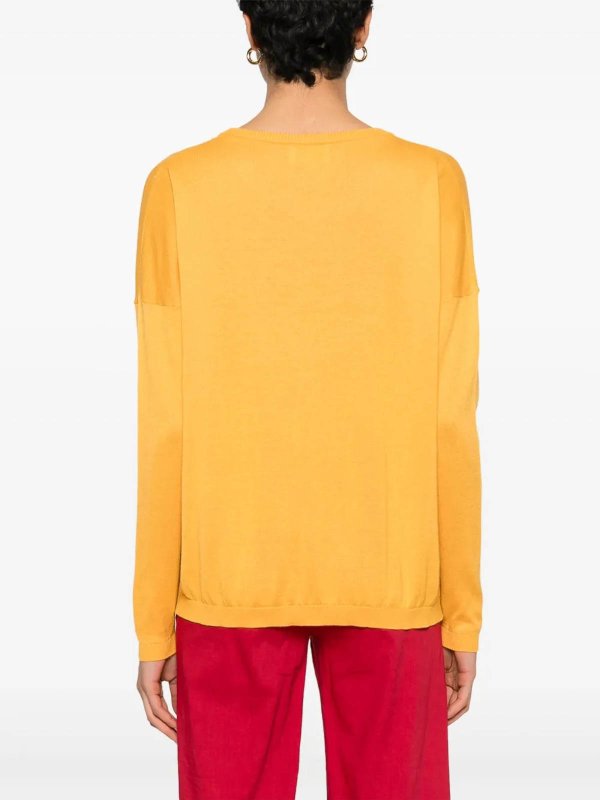 クルーネック - イエロー shop online: BE YOU