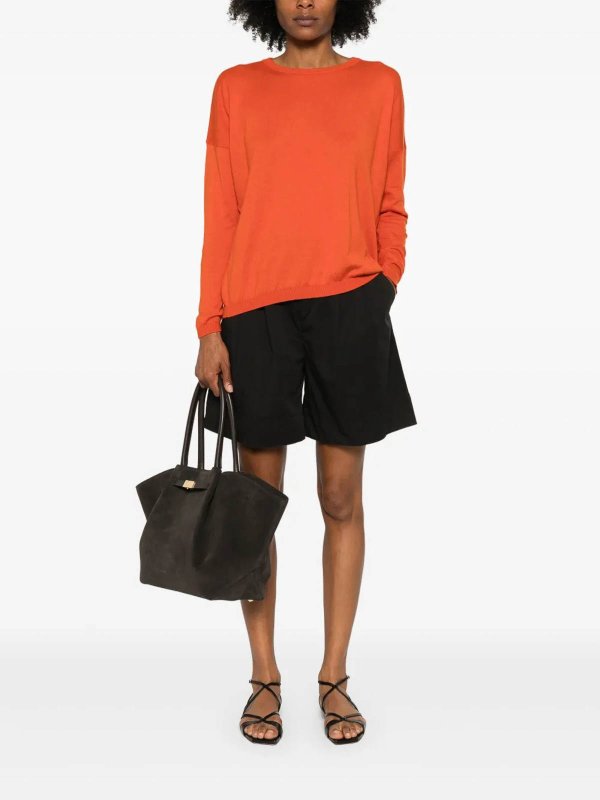 The Best Shops BE YOU: クルーネック - クルーネック - オレンジ