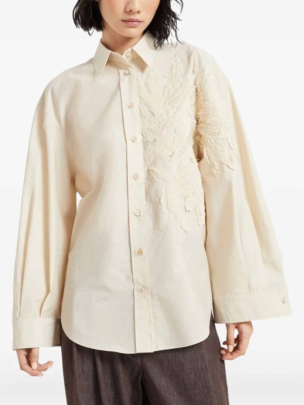 BRUNELLO CUCINELLI: Hemden online - Hemd - Beige