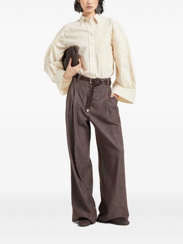 The Best Shops BRUNELLO CUCINELLI: Hemden - Hemd - Beige