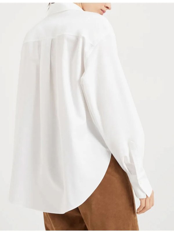 シャツ - 白 shop online: BRUNELLO CUCINELLI