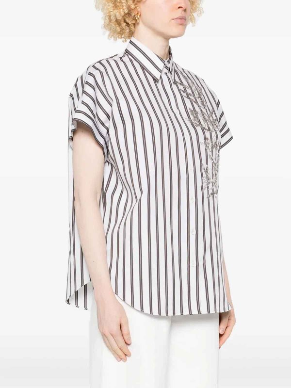 BRUNELLO CUCINELLI: シャツ online - シャツ - 白