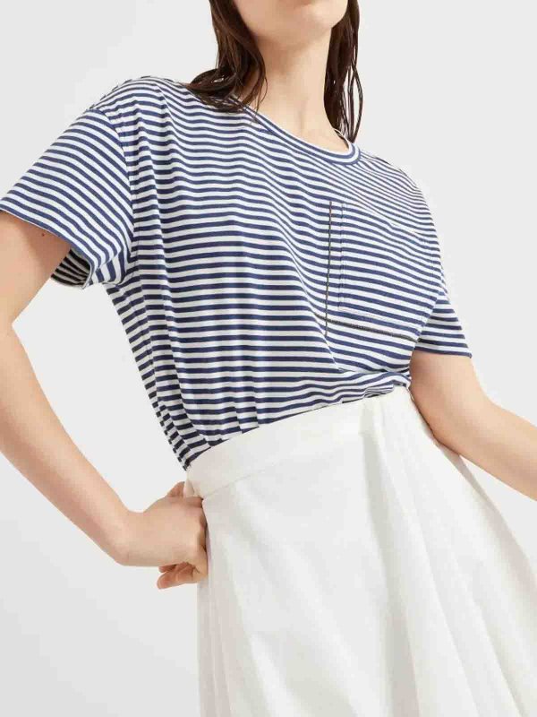 BRUNELLO CUCINELLI: シャツ online - シャツ - ブルー