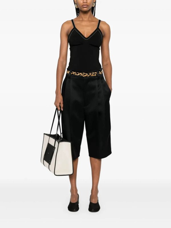 The Best Shops CARVEN: トラウザーショーツ - ショートパンツ - 黒