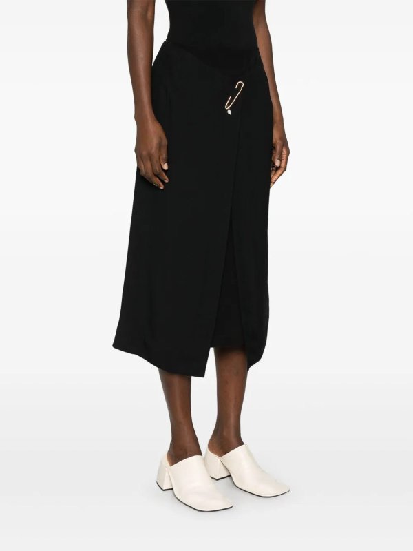 CARVEN: Faldas media pierna y semilargas online - Falda Semilarga - Negro