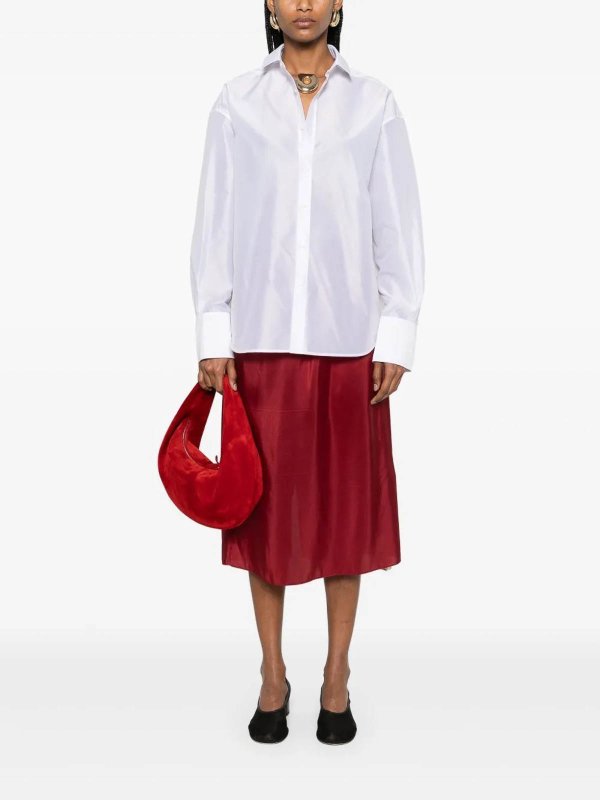 The Best Shops CARVEN: ニーレングススカート＆ミディ丈 - 膝丈/ミディスカート - 赤