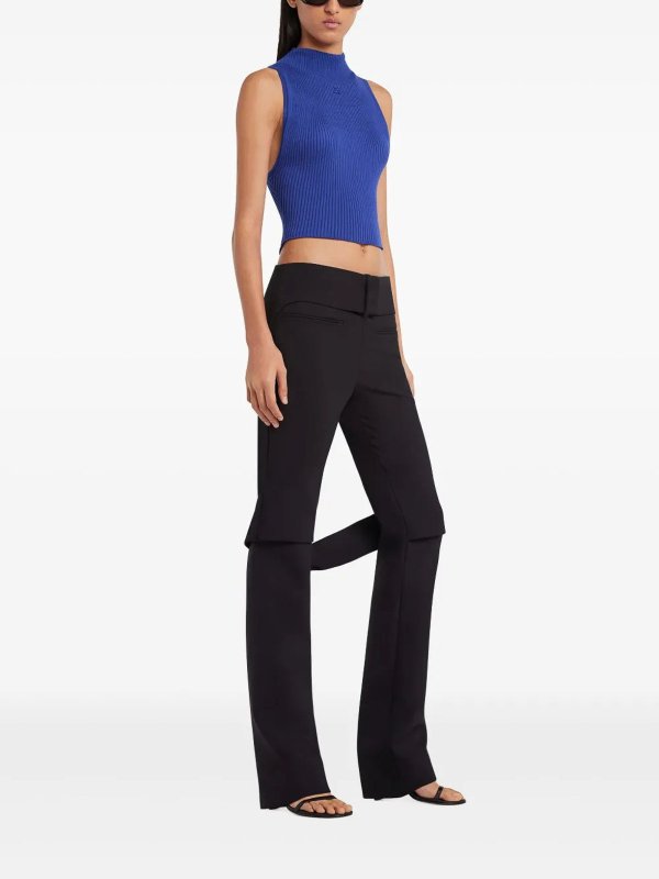 Courreges: Tops & Débardeurs online - Top - Bleu Clair