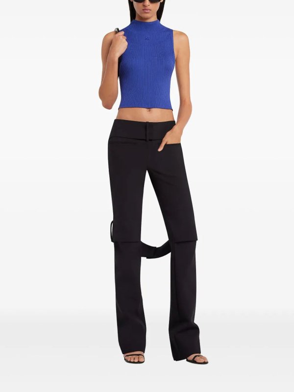 The Best Shops Courreges: Tops & Débardeurs - Top - Bleu Clair