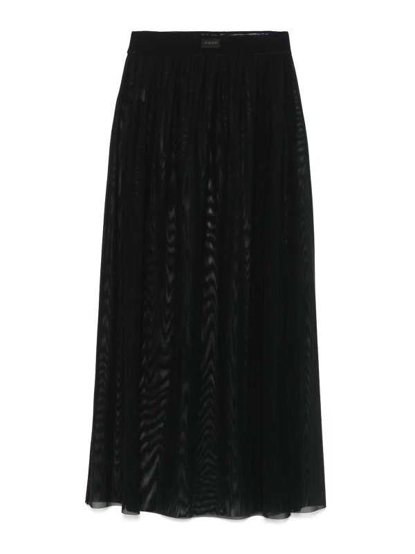 FISICO: Faldas media pierna y semilargas - Falda Semilarga - Negro