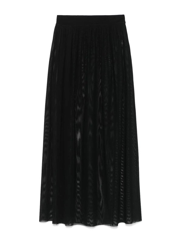 FISICO: Faldas media pierna y semilargas online - Falda Semilarga - Negro