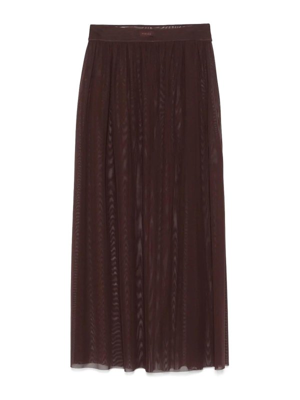 FISICO: ニーレングススカート＆ミディ丈 online - 膝丈/ミディスカート - ブラウン