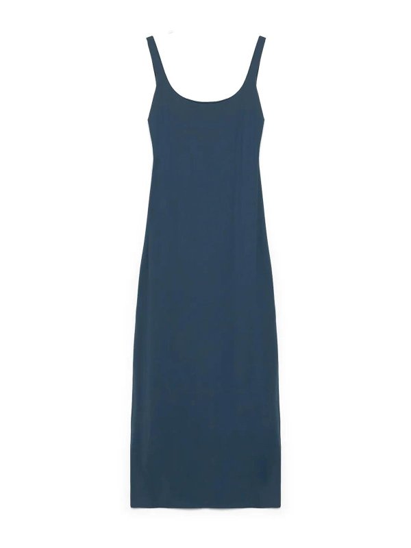 FISICO: マキシドレス - マキシドレス - ブルー