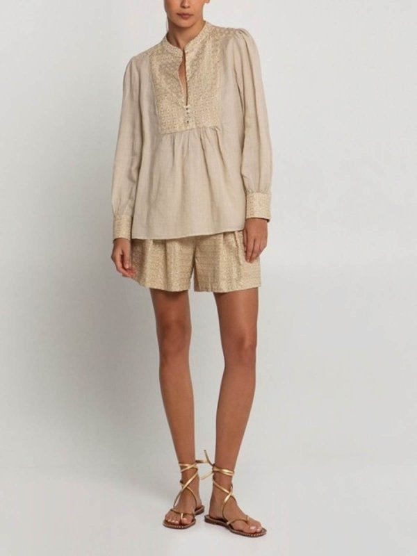 The Best Shops KORI: トラウザーショーツ - ショートパンツ - ベージュ