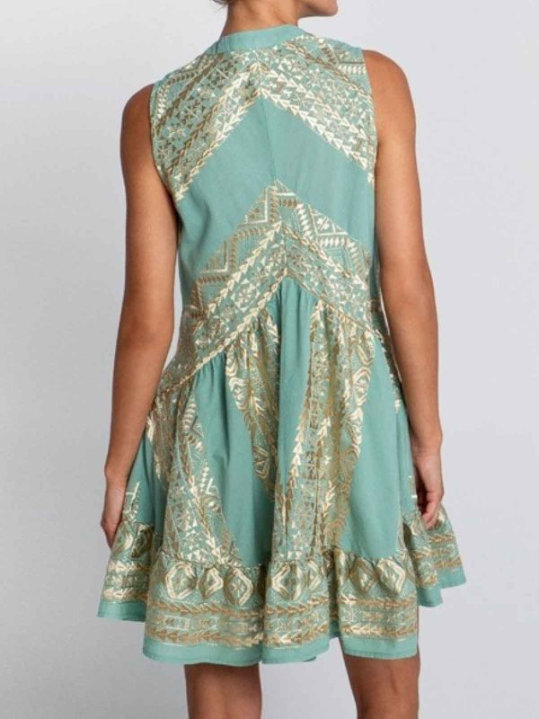 KORI: ニーレングスドレス online - 膝丈ドレス - 緑