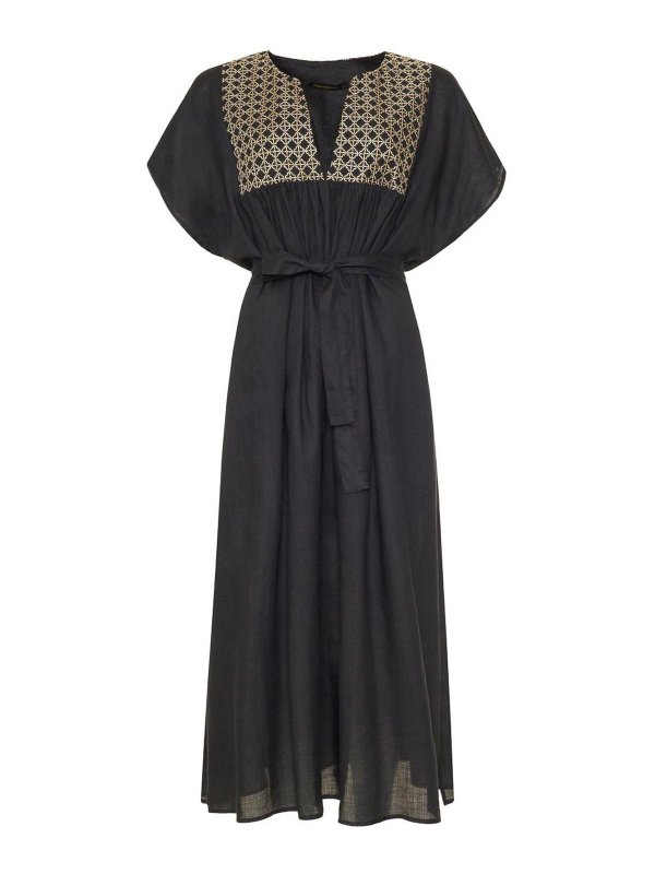 KORI: ニーレングスドレス - 膝丈ドレス - 黒