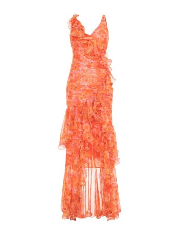 PATBO: Maxikleider - Maxikleid - Orange