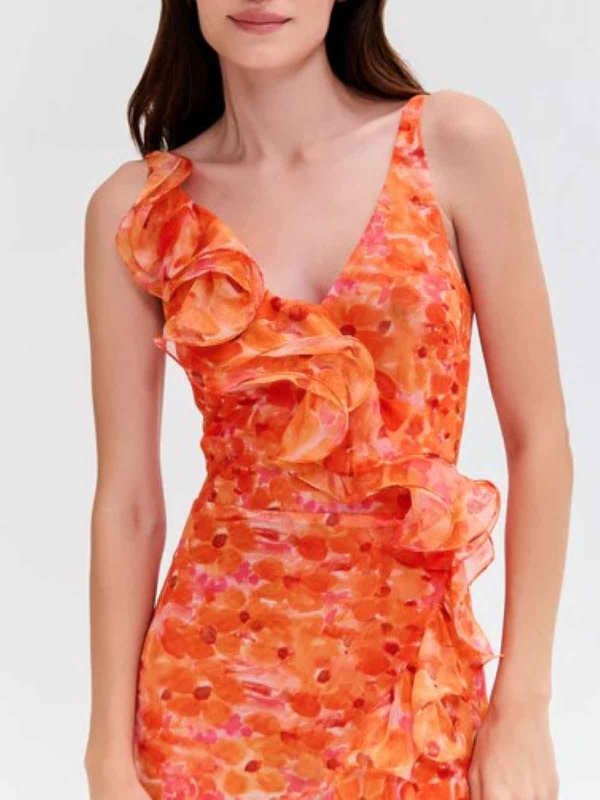 PATBO: Maxikleider online - Maxikleid - Orange