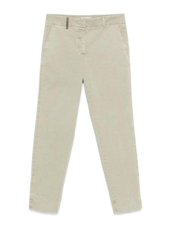 PESERICO: Casual Hosen - Casual Hose - Grün